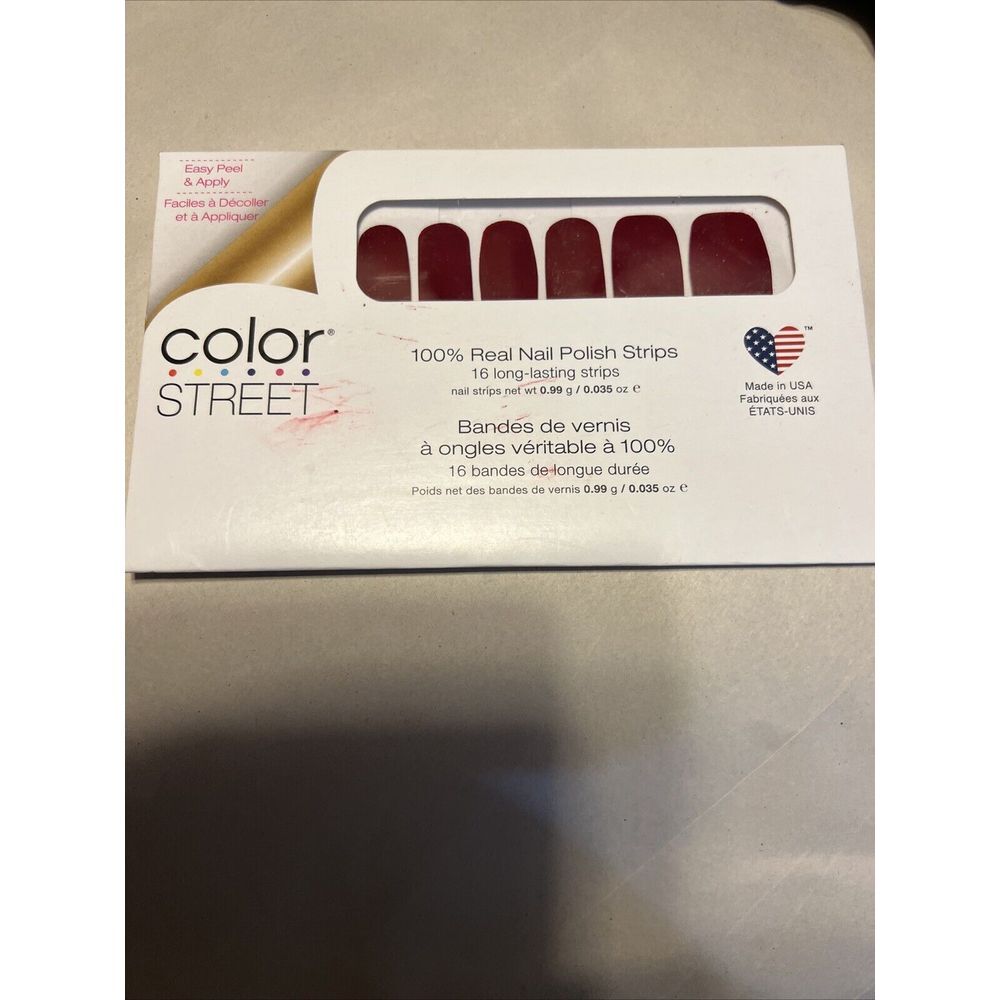Color Street Nail Polish Strips Authentic NIB London Calling